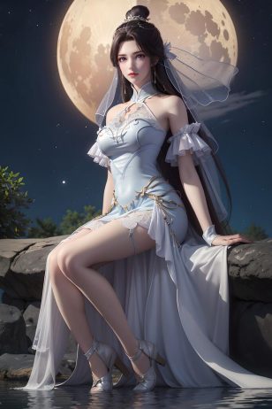 AI绘画 完美世界-月婵 [40P] [899M]-PV站