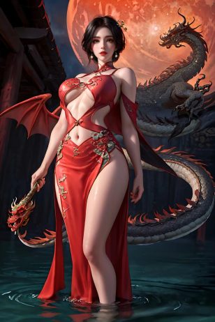 AI绘画 君有云-即墨花雪 [32P] [172M]-PV站