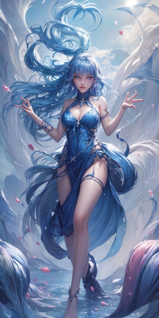 国漫女神-AI女神演示图1