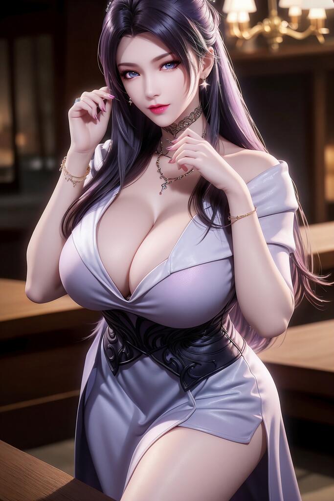 雪女紫女-精品图集演示图1