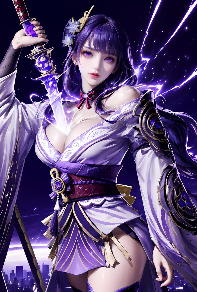 原神-雷电将军演示图1