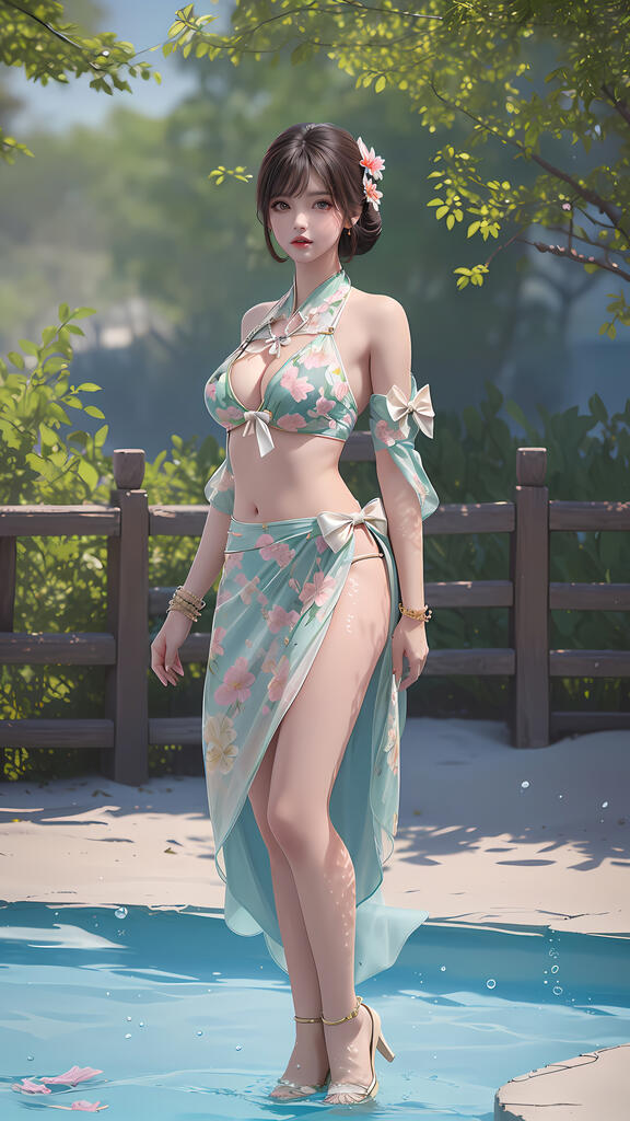 完美世界-芙蕖演示图1