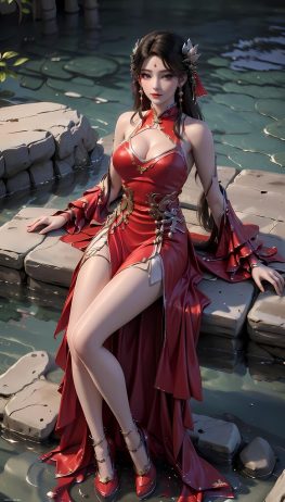 AI绘画 完美世界-火灵儿 [36P] [575M]-PV站