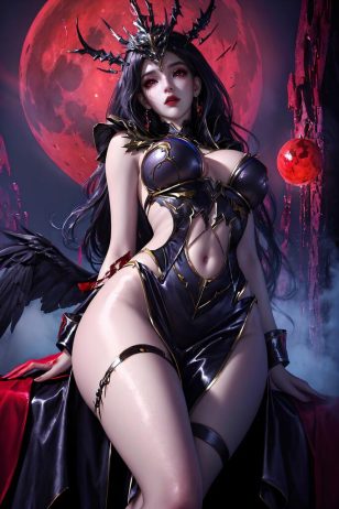 AI绘画 神澜奇域无双珠-红宝女皇 [29P] [300M]-PV站