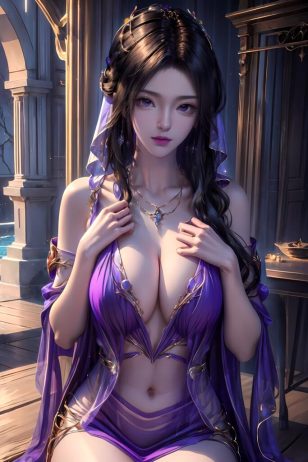 AI绘画 凡人修仙传-紫灵 [63P] [504M]-PV站